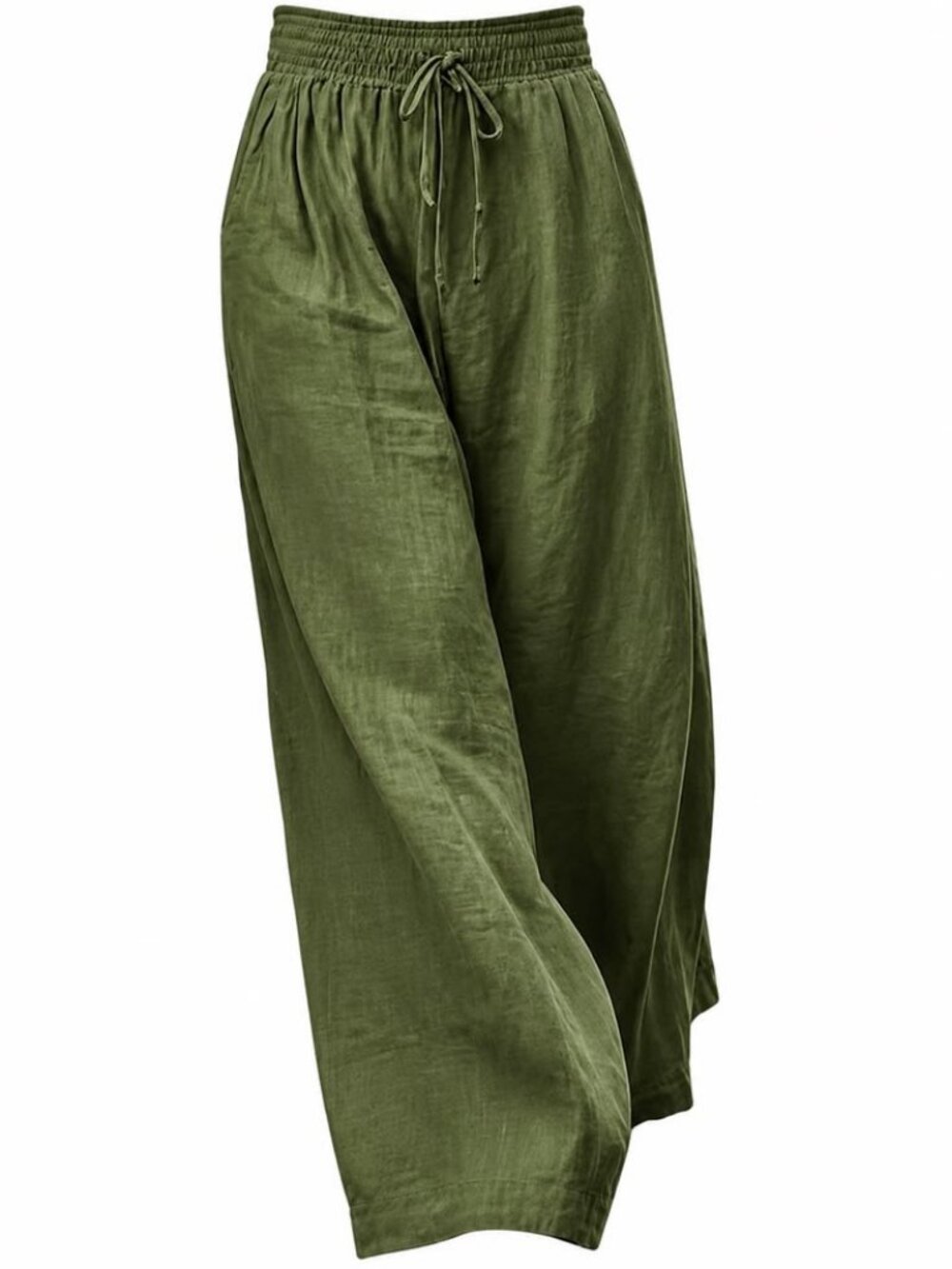 SZ S, Green Palazzo Pants, Excellent Condition